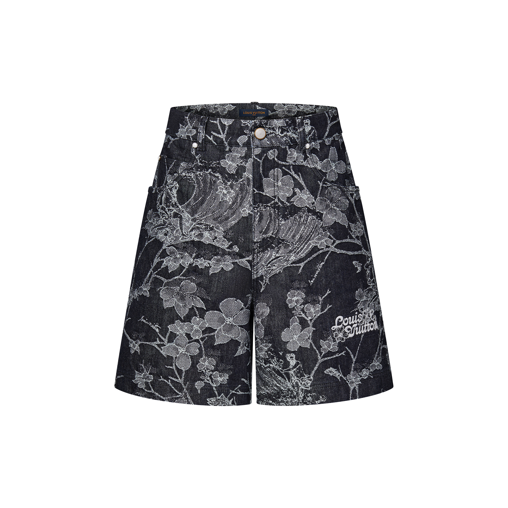 パンツ Louis Vuitton x Nigo Printed Heart Short Louis Vuitton Nigo Grey Heart Logo Shorts – Savonches